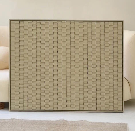 Cavity batten wall art