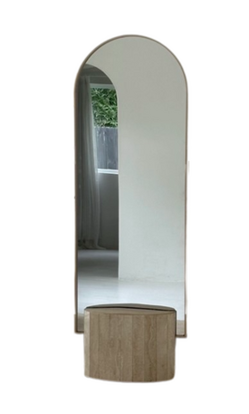 Table base mirror stand